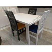 Salle a manger structure bois Model H ARABESQUE 4 P